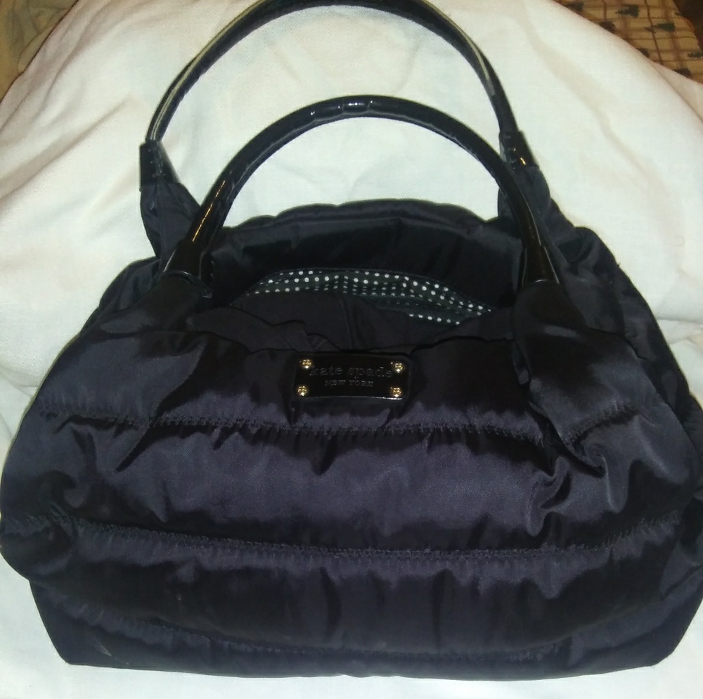 Authentic Kate Spade black nylon bag